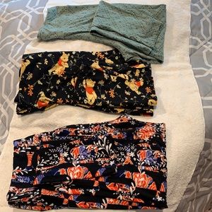3 Pair LulaRoe TC Leggings